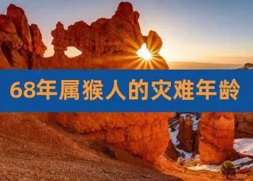 1968年屬猴最后一劫是什么災難