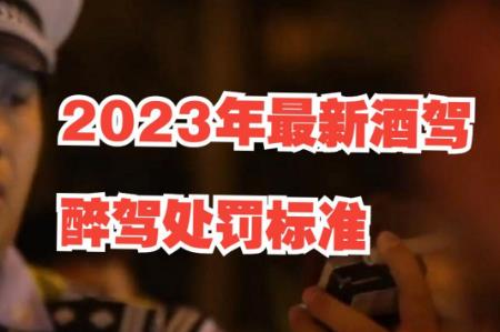 酒駕處罰2023最新標準判刑多少 - www.daydaytc.com