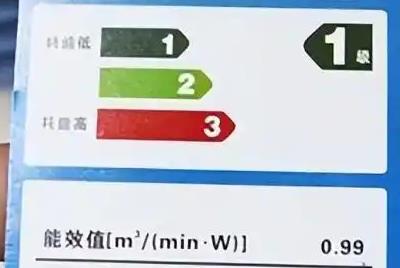 新三級能效和一級能效有什么區別