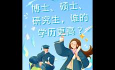 博士碩士研究生哪個學(xué)歷高一點(博士,碩士,研究生哪個學(xué)歷高)